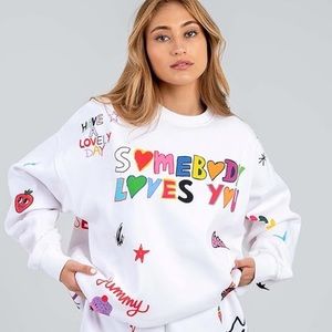 The Mayfair Women’s one size petite Crewneck sweatshirt